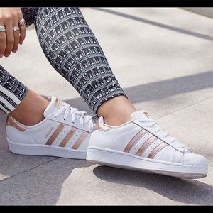 Rose Gold Adidas